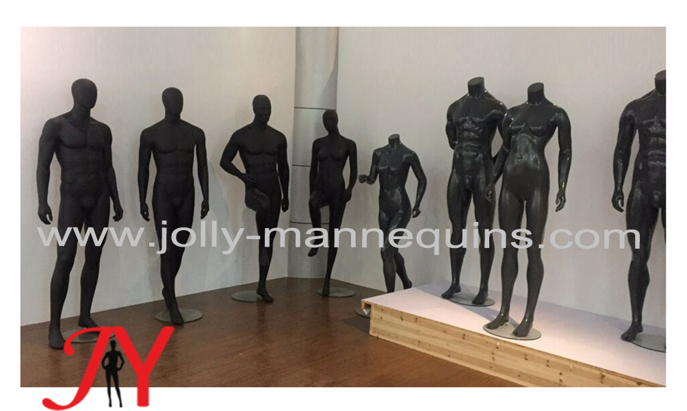 Jolly mannequins-male mannequins black color and glossy black color