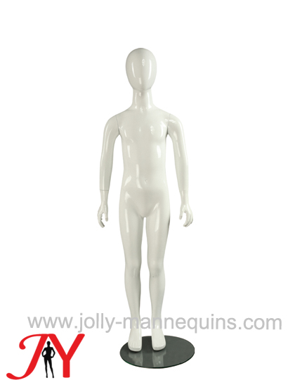 JOLLY MANNEQUINS-橱窗童装假人玻璃钢模特道具全身小孩模特 白色CHD-4