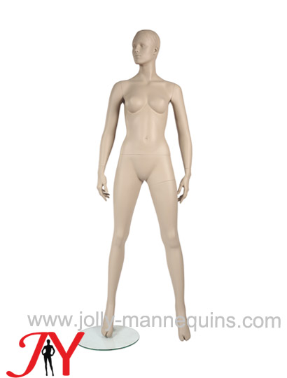 Jolly mannequins classic skin color realistic female mannequin wide open legs JY-F104C