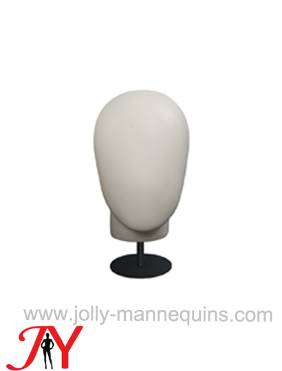 Jolly mannequins white faceless mannequin display head JY-H004