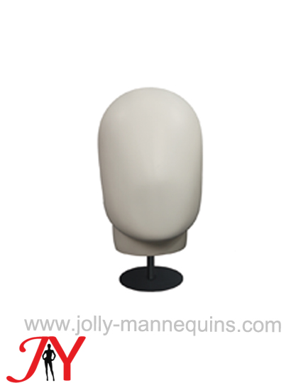  Jolly mannequins white faceless mannequin display head JY-H003
