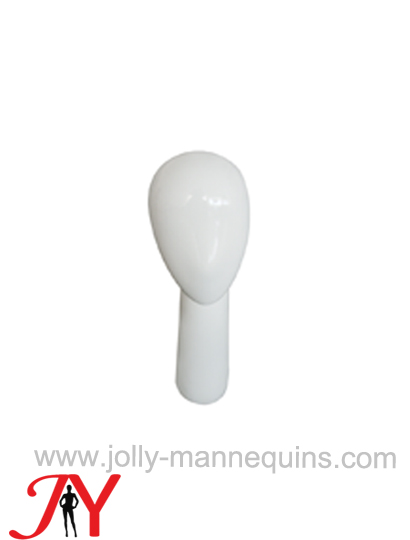  Jolly mannequins white color faceless long neck mannequin display head JY-V0795