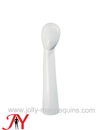  Jolly mannequins white color faceless long neck mannequin display head JY-V0794
