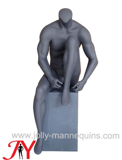 Jolly mannequins-sport male headless sitting manenquin-MR-1