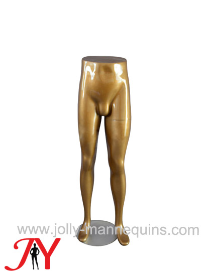 Jolly mannequins-gold color lower-body display mannequin leg forms 1213