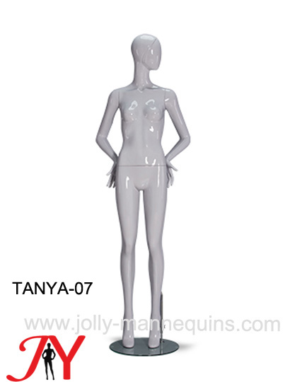 Jolly mannequins-best selling high fashion store display and window display use female abstract mannequins TANYA-07