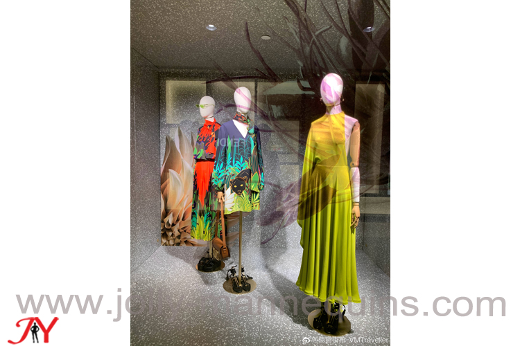 valentino landmark store dress forms display