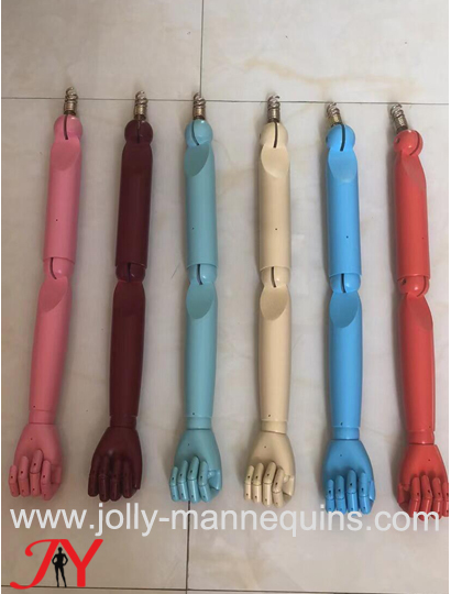 jolly mannequins flexible wooden dress form arms