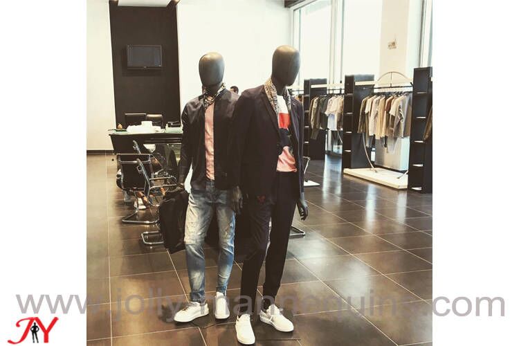 Men wear store display with Mex-12