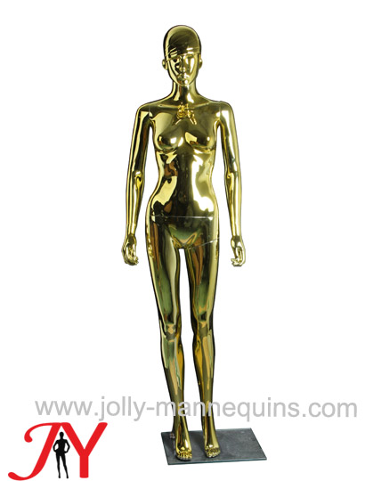 Jolly mannequins-plastic chrome female mannequin-F-6