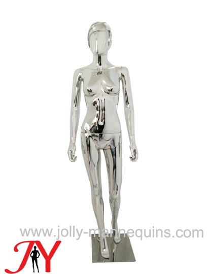 Jolly mannequins-Plastic chrome female mannequins-SF-2