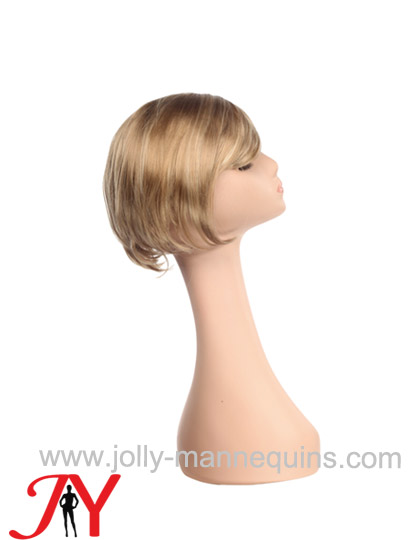 Jolly mannequins-mannequin wig with Blond color-JY-907