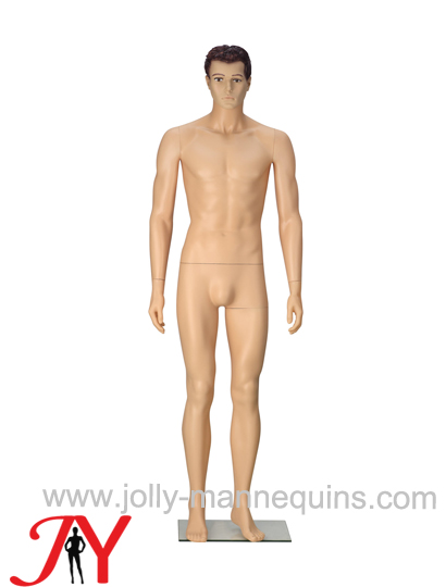 全身肤色塑料模特男 彩妆全身塑料模特 模特道具M1