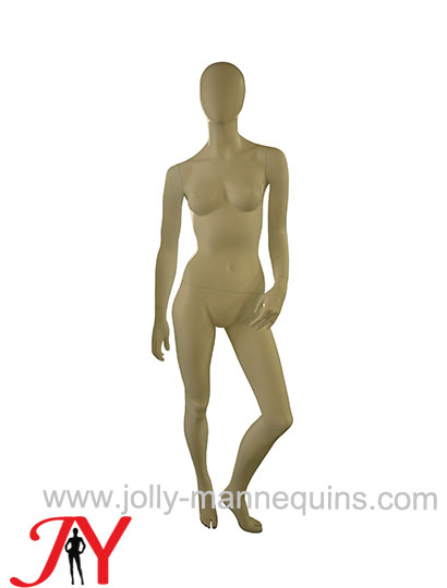 Jolly mannequins-female egghead mannequins with ivory matte color-JY-CSRP10