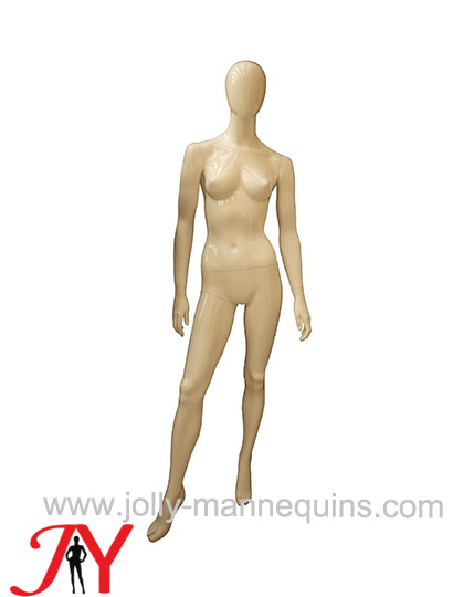 Jolly mannequins-female egghead mannequins with ivory matte color-JY-CSRP1