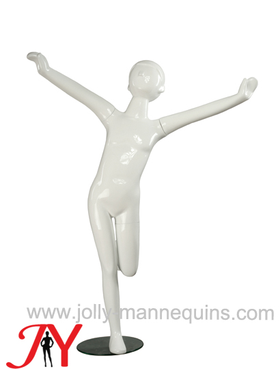 JOLLY MANNEQUINS-模特儿童服装店陈列道具拍摄假人 玻璃钢儿童模特7C-2