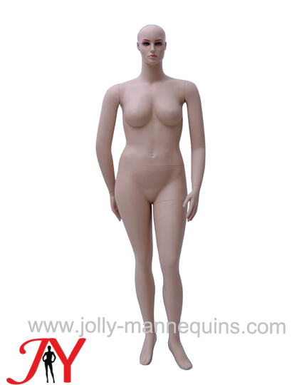 化妆大码服装胖模特道具 肤色加大码女装模特 橱窗展示全身站立胖女人JY-SF02