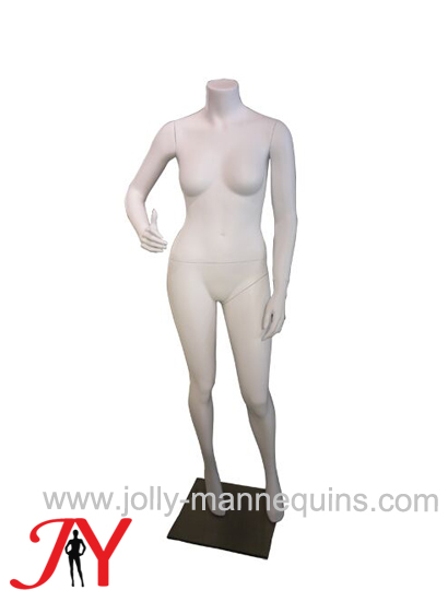 右手竖起大拇指女模特 无头胖模特 大码女装拍摄展示道具MP-F1