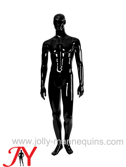 Jolly mannequins-abstract male mannequin with black glossy-JY-SCOD-09