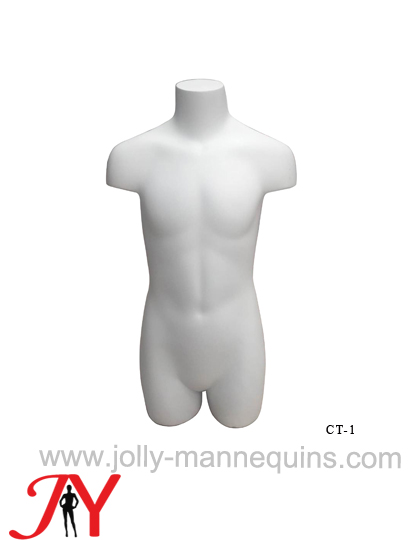 Jolly mannequins-child mannequin torso with white matte color-CT-1