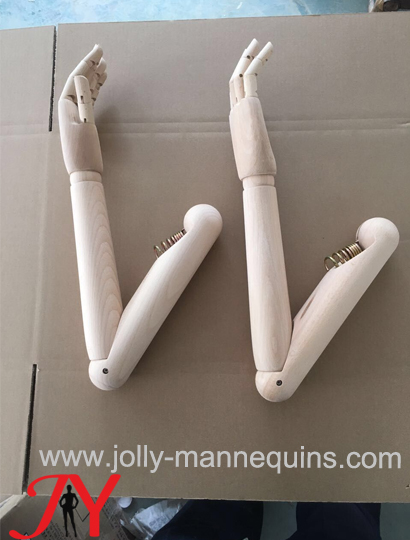 Jolly mannequins-flexible mannequin wooden arms beech wood