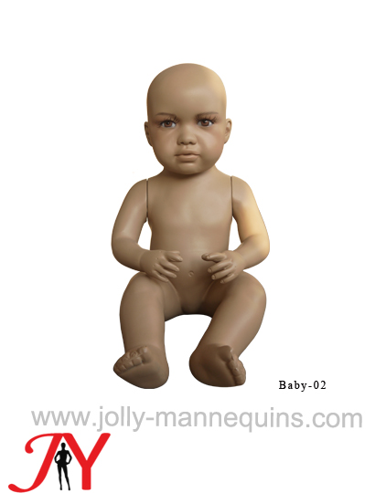 Jolly mannequins-JY-baby-02 realistic child mannequin with skin color for 0-1 years old