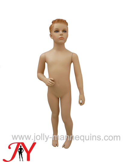 Jolly mannequins 102cm realistic make up sculpted hair boy child mannequin JY-K103