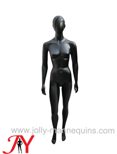 Jolly mannequins black color abstract female mannequin JY-YZ16