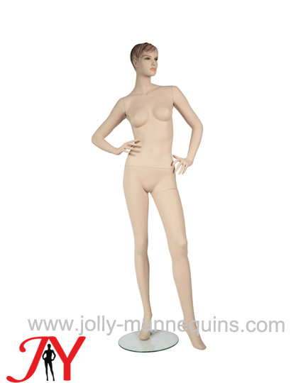 Jolly mannequins sexy make up skin color realistic female mannequin JY-AD1462