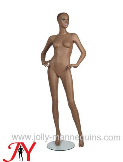 Jolly mannequins brown color realistic female mannequin JY-EML1