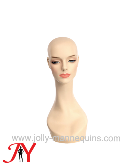 Jolly mannequins make up skin color mannequin display head JY-H4