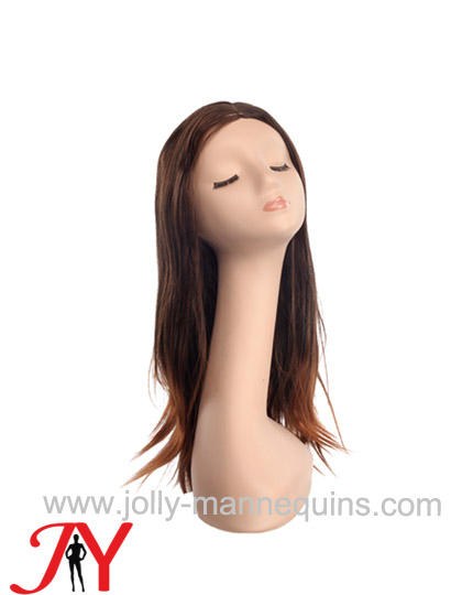 Jolly mannequins long part lace soft wonderful silky touching wig WIG-19S