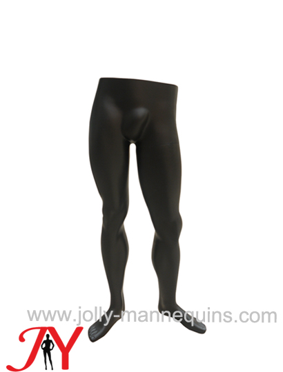 Jolly mannequins black color male mannequins legs HT-M01