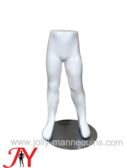 Jolly mannequins- child mannequins leg form white glossy color painted 52Cm MQ-1