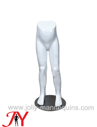 Jolly mannequins- child mannequins leg form white glossy color painted 67Cm MQ-2