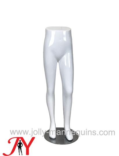 Jolly mannequins- child mannequins leg form white glossy color painted 86Cm MQ-3