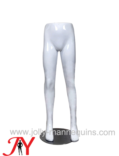 Jolly mannequins- child mannequins leg form white glossy color painted 86Cm MQ-4