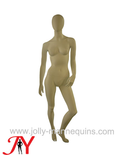 Jolly mannequins-clothing display egghead fiberglass female mannequin sale CS-10+RP