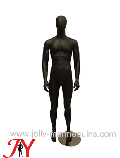 Jolly mannequins-wholesale fiberglass full body standing egghead male mannequins 001-0921-B