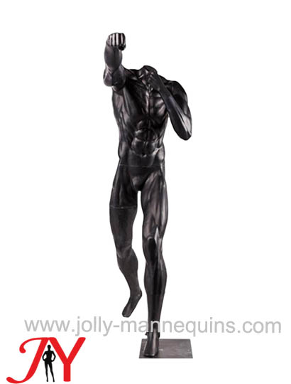 Jolly mannequins-Big muscle headless sports male boxing mannequin JY-0049