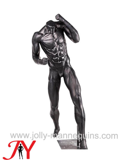 Jolly mannequins-hot selling big muscle headless sports male boxing mannequin JY-0050