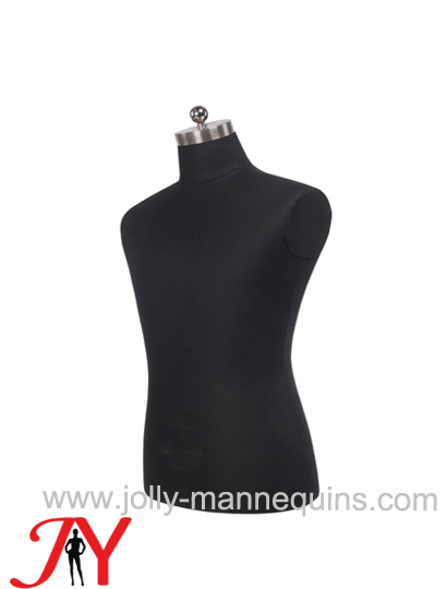 Jolly mannequins black color female fashion torso mannequin JY-100