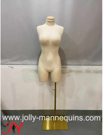 Jolly mannequins underwear big chest sexy mannequin torso dress form Leila