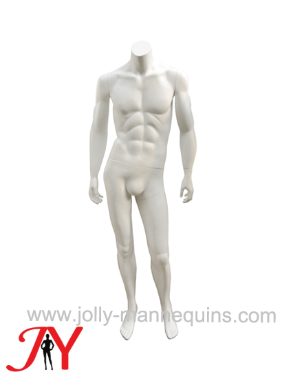 Jolly mannequins headless white color male mannequin JY-TYN2
